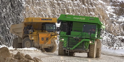 The E-Dumper makes its diesel-powered brother look pretty old.