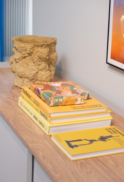 Le tout couronné par un objet design assorti.
