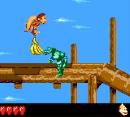 «Donkey Kong Land 3» a l'air incroyable pour un jeu Game Boy. 