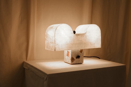 Camelo: each lamp is handmade and there are only 12 pieces available.