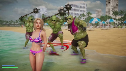 Les jeux libertins comme celui-ci proposent peu d'intrigue, mais «hack-and-slash chaud et amusant».