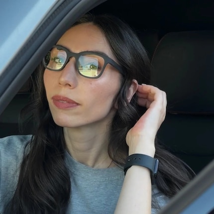 At first glance, the Halo AI glasses look like normal, conventional glasses