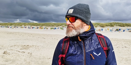 Summer on the North Sea, 0 metres above sea level.