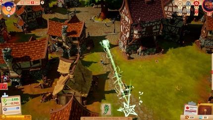 «Sintopia» aims to combine god game satire with building mechanics.