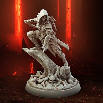 Les miniatures du pen-and-paper «Diablo» capturent l'esthétique sombre de la série de jeux.