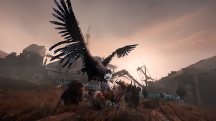 The herd has to watch out for these huge, cranky creatures.
