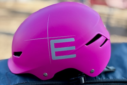 I liked the helmet’s shape and colour as well as its features.