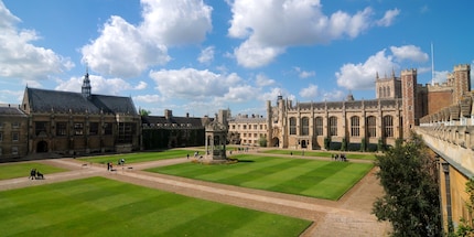 Le campus de Trinity College à l’université de Cambridge.