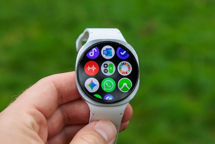The Wear OS app menu