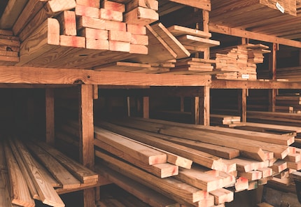 Freshly sawn wood. Can you smell it too?