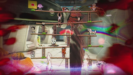 I mutilate myself to defeat the boss.