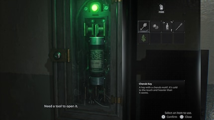 The puzzles are unmistakeably Resident Evil.