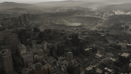 This is what Racoon City looks like in the latest instalment.