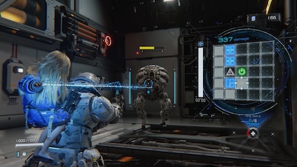 Shoot and hack, hack and shoot.