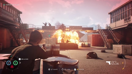 Comme « Uncharted », mais avec plus d’explosions. Beaucoup plus d’explosions.