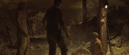 Men and children toiled in the sulphur mines until they were exhausted - or until they died.