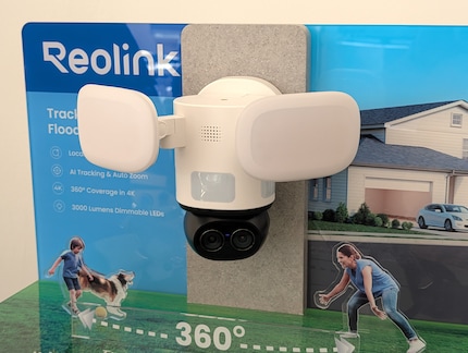 La nouvelle caméra Reolink est la première à bénéficier des fonctionnalités de l'IA. 