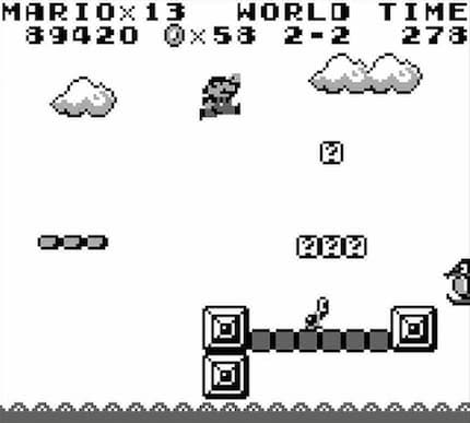 La première aventure de Mario sur Game Boy est aussi culte que courte.