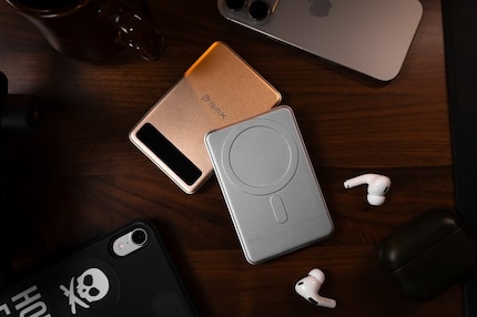Le powerbank de BMX charge sans fil jusqu'à 15 watts.