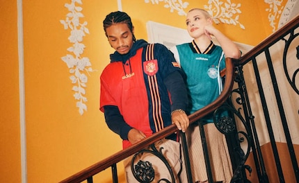 Blokecore fashion as demonstrated by Adidas.