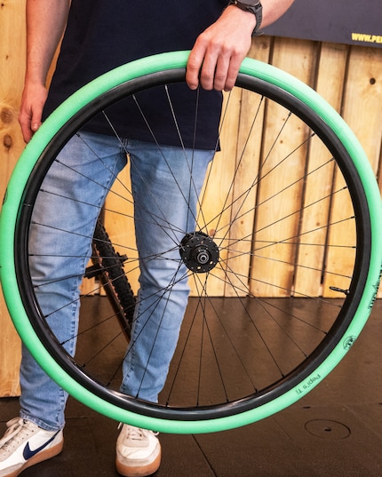 La Tire Noodle verte de Pepi pour le gravel.