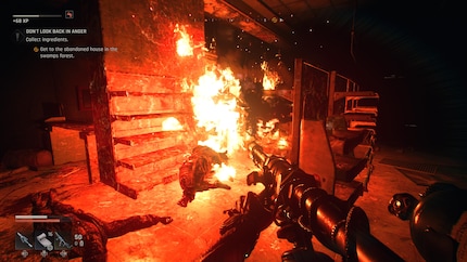 I also unlock flamethrowers.