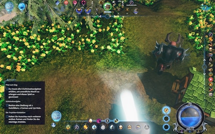 Rétribution divine : avec un miracle négatif, j'affaiblis un village ennemi.