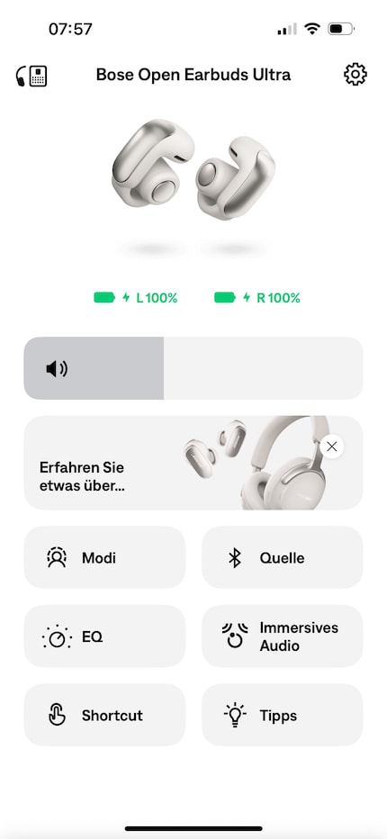 L'application propose des variantes selon les préférences individuelles, mais n'est pas surchargée.
