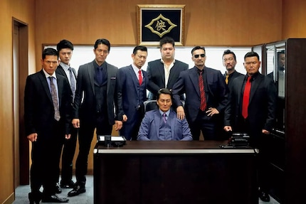The cast of «Nihontouitsu» could have come from the «Yakuza» games.