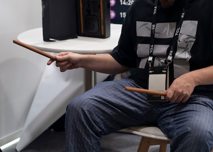 Pas de baguettes magiques, mais une batterie entière dans deux baguettes seulement. 