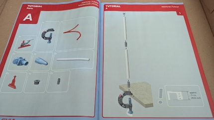 Des instructions en couleur vous accompagnent étape par étape dans le montage.
