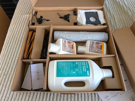 Dreame fournit tout cela en tant qu’accessoires, ce qui est impressionnant, surtout pour les brosses de rechange.