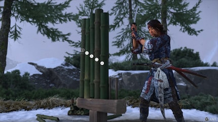 The bamboo mini-games are quite challenging.