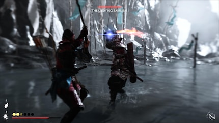 Sword duels develop a dynamic of their own on higher difficulty levels.