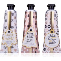 Accentra Hand- & Nagelcreme WINTER MAGIC in Tube, 60ml, 3 Designs sortiert, Duft: Vanilla & Musk, Farbe: w...