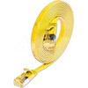 Wirewin Slim Wirewin patch cable: U/FTP, 5.0m, yellow (U/FTP, CAT6a, 5 m)