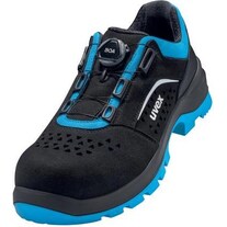 Uvex Safety 2 xenova® chaussures basses S1P 95583 bleu, noir largeur 12 taille 44 (S1P, 44)