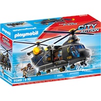 Playmobil Avion de sauvetage du SWAT (71149, Playmobil City Action)