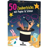 Magni 9847 Zaubertricks mit Papier & Schnur – Geniale Beschäftigung für Kinder ab 8 Jahren, Zauberk