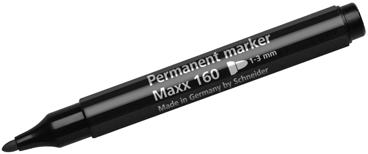 Schneider Schreibgeräte Maxx 280 128001 Marqueur Permanent Noir Résiste à L'eau: Oui D44100