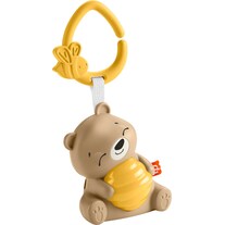 Fisher-Price Soothing Bear Takeaway Music Box for Babies with Adjustable Timer for Newborns