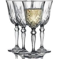 Lyngby White wine glass set of 4 (21 cl, 4 x, White wine glasses)