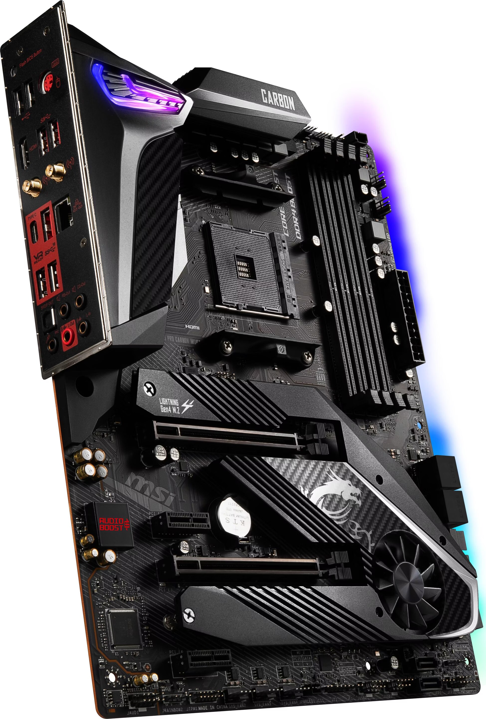 MSI MPG X570 Gaming Pro Carbon Wifi - buy at Galaxus - Galaxus