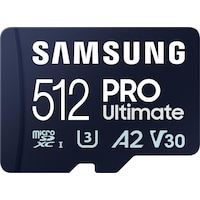 Samsung Pro Ultimate (microSDXC, 512 GB, U3, UHS-I)