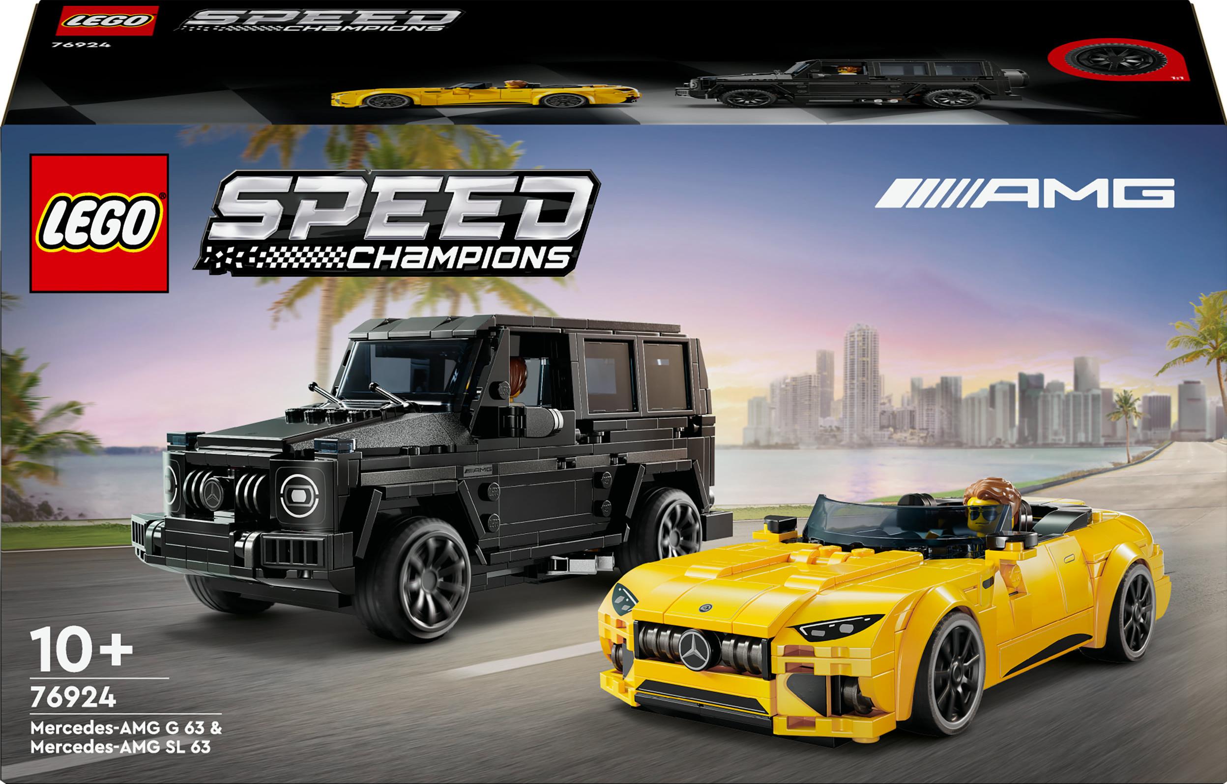 LEGO Mercedes AMG G 63 Mercedes AMG SL 63 76924 LEGO Speed Champions Galaxus