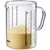 GEFU Verre mesureur en verre résistant MULTI (1000 ml)