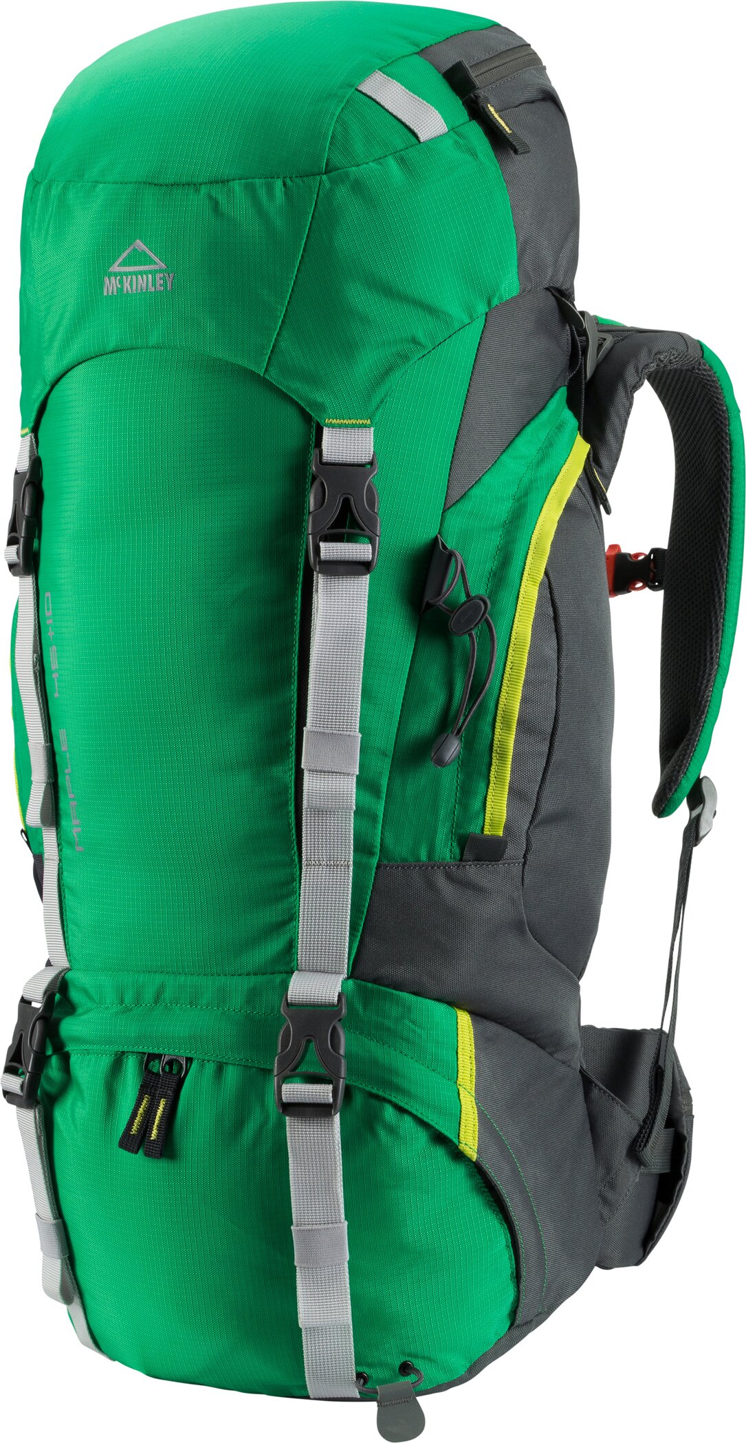 Mc Kinley McKinley Maple 45 10 sac a dos de trekking couleur 900 gr n anthracite citron vert 45 l Galaxus