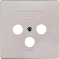 WISI DW 45 Blanc Plaque d'interrupteur & cache-prise