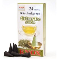 Knox Incense Cones - Green Tea, 24 pieces