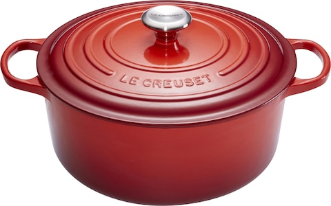 Le Creuset Cocotte ronde Signature bleu 4.2L 24cm - acheter en ligne